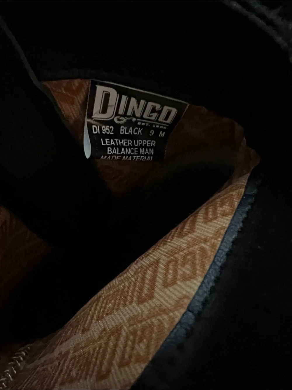 Dingo  Black Suede Western Ankle Boots with Stud Accents